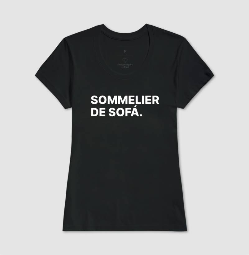 Camiseta Sommelier de Sofá