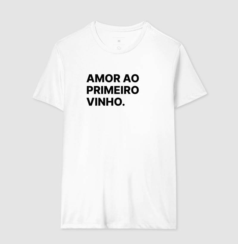 Camiseta Amor ao Primeiro Vinho