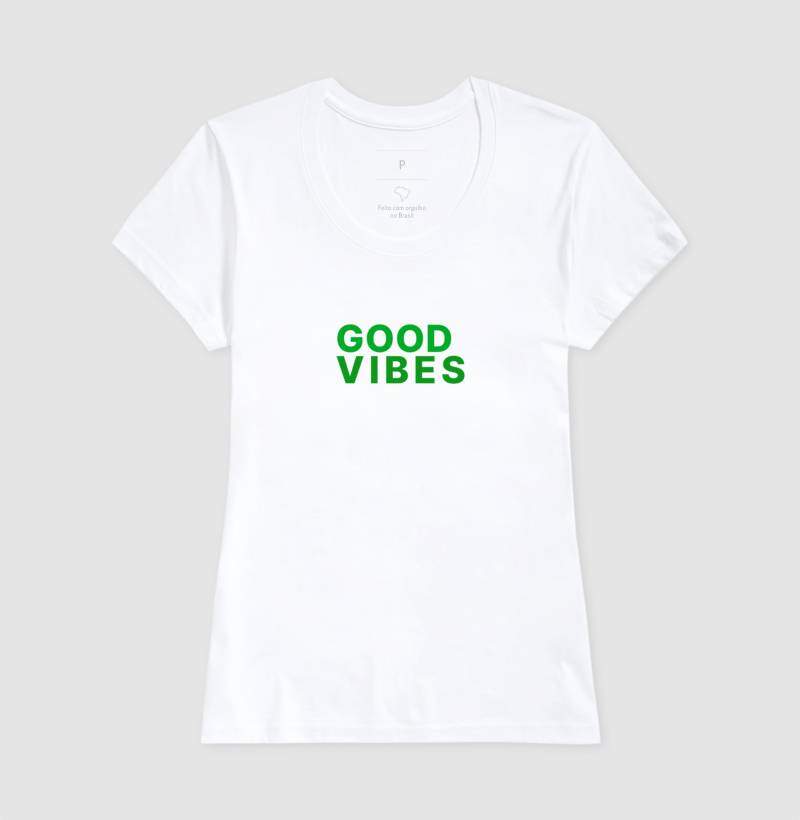 Camiseta Good Vibes
