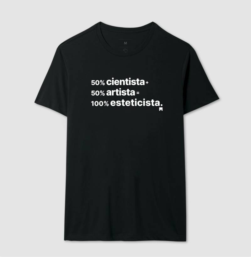 Camiseta Porcentagem Esteticista