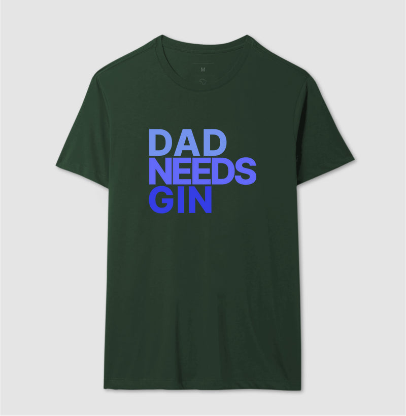 Camiseta Dad Needs Gin