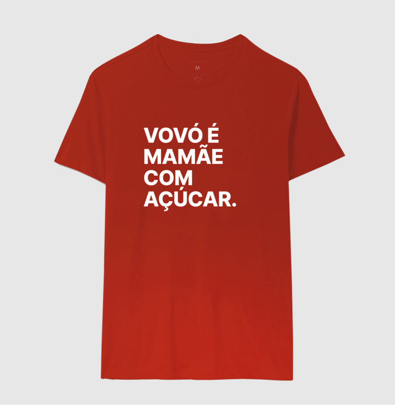 Camiseta Vovó é Mamãe com Açúcar