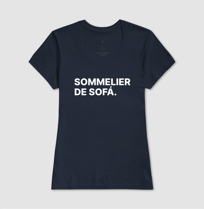 Camiseta Sommelier de Sofá