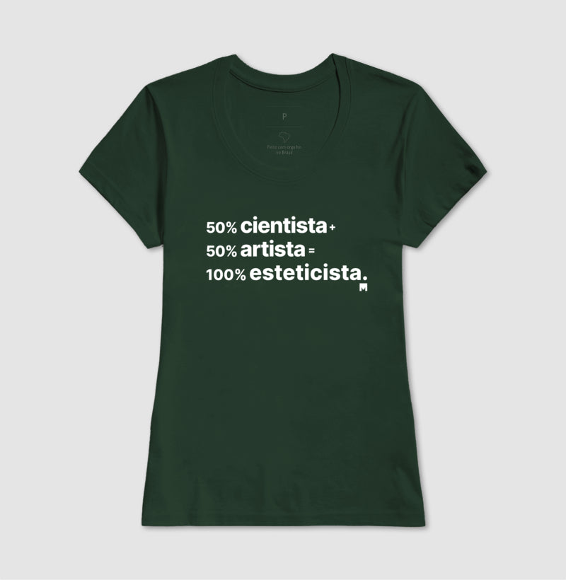 Camiseta Porcentagem Esteticista