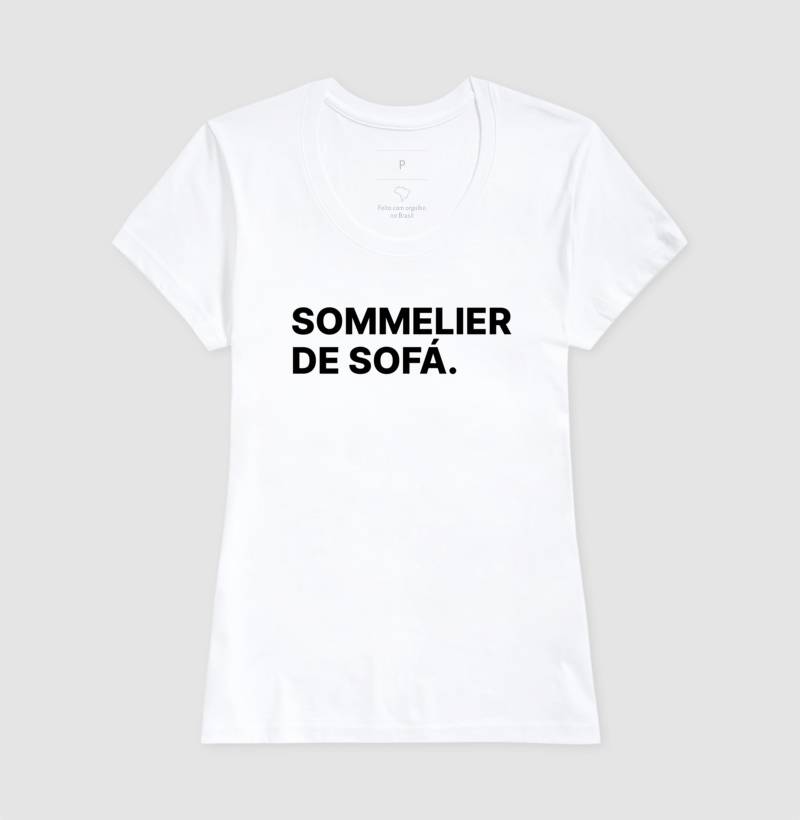 Camiseta Sommelier de Sofá