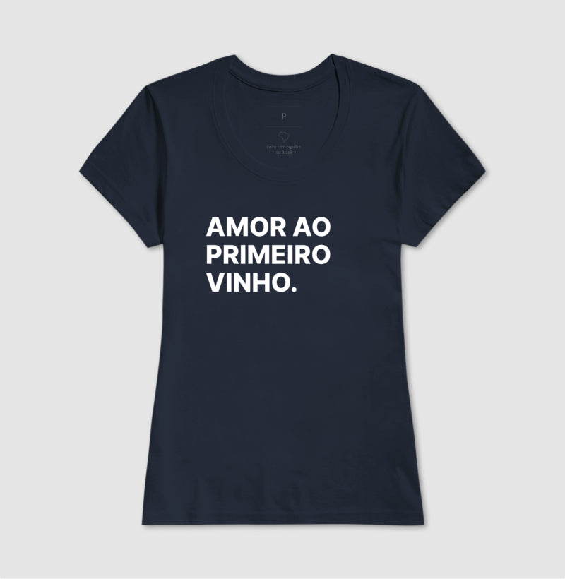 Camiseta Amor ao Primeiro Vinho