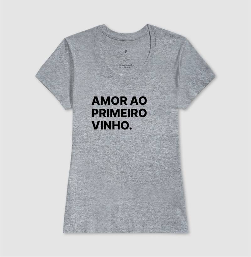 Camiseta Amor ao Primeiro Vinho