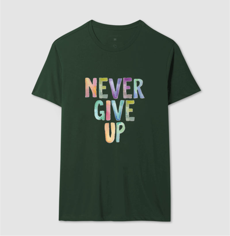 Camiseta Never Give Up