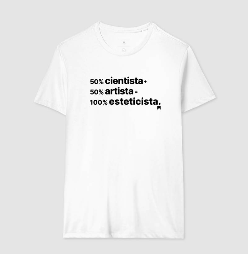 Camiseta Porcentagem Esteticista