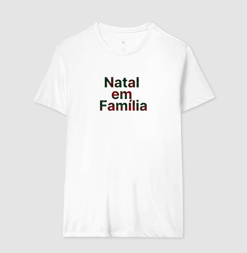 Camiseta Natal em Família