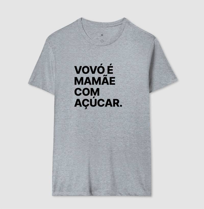 Camiseta Vovó é Mamãe com Açúcar
