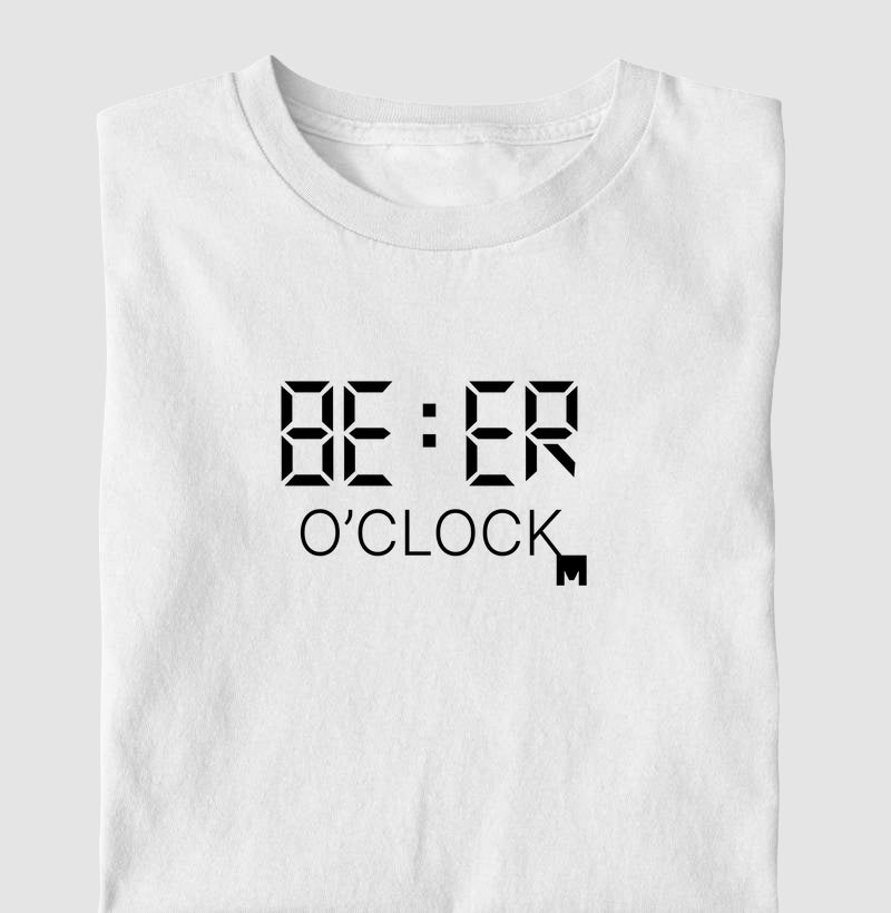 Camiseta Beer O'Clock