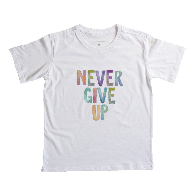 Camiseta Never Give Up