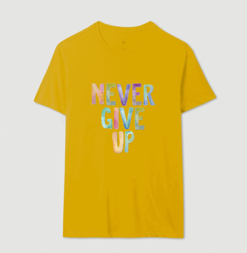 Camiseta Never Give Up