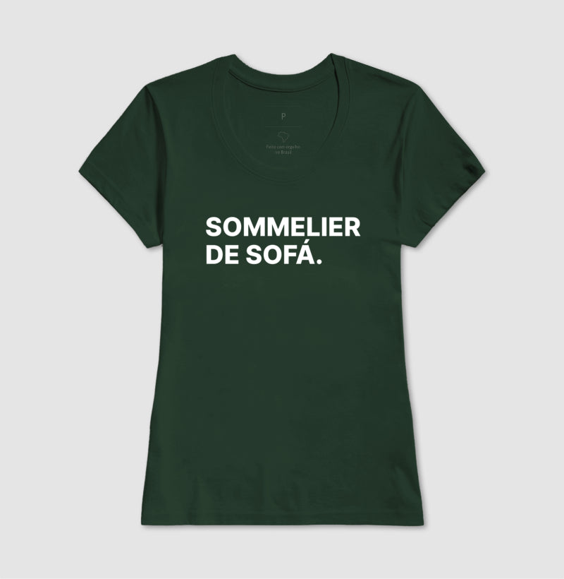 Camiseta Sommelier de Sofá