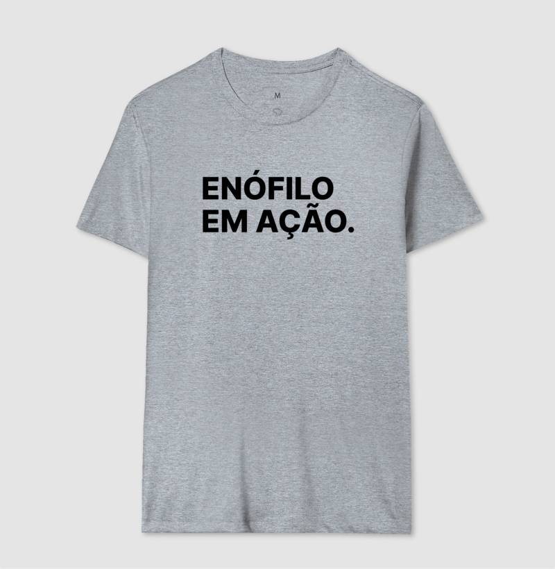 Camiseta Enófilo em ação