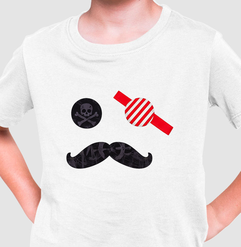 Camiseta Infantil Pirata