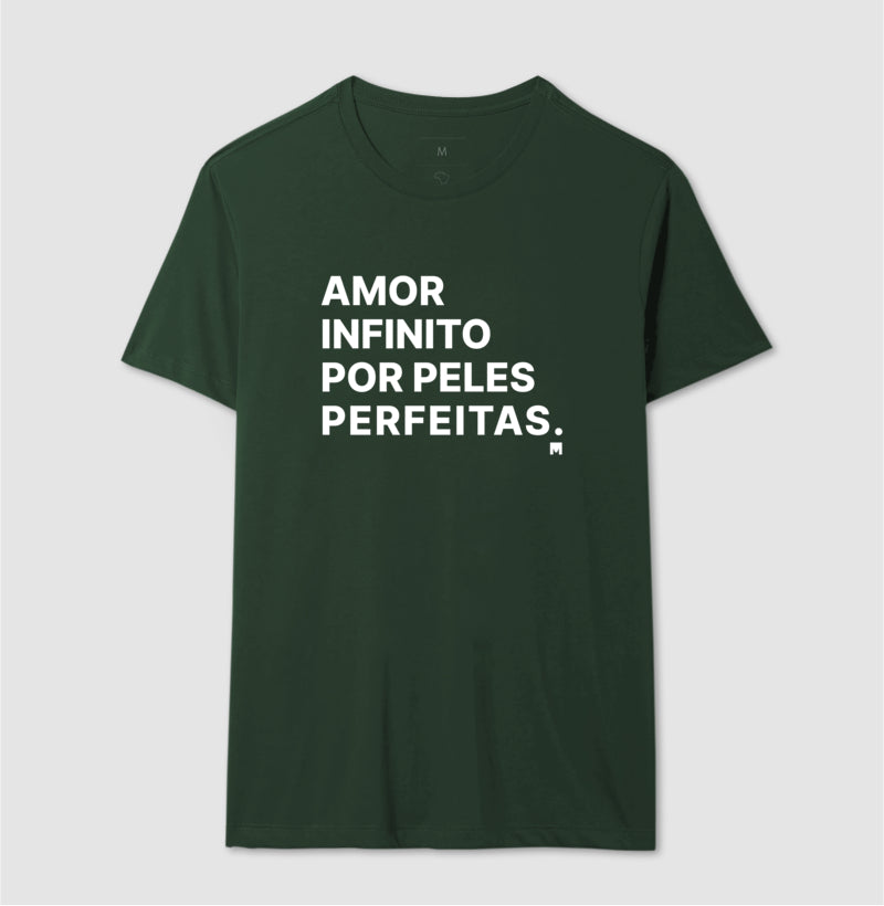 Camiseta Amor Infinito por Peles Perfeitas