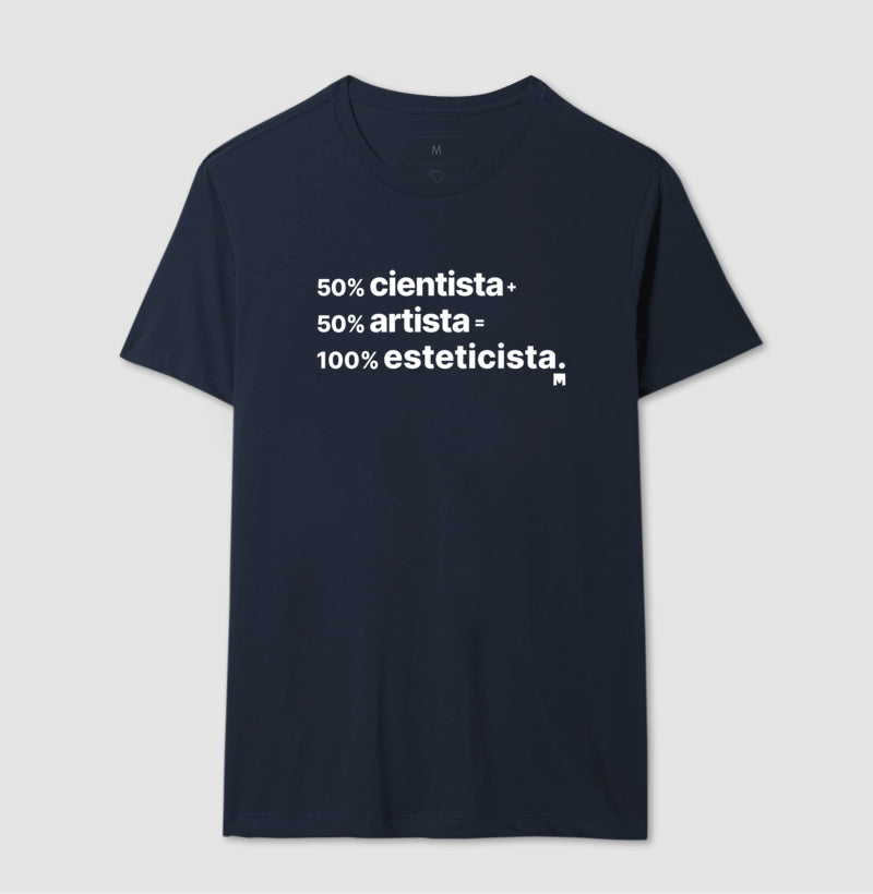 Camiseta Porcentagem Esteticista