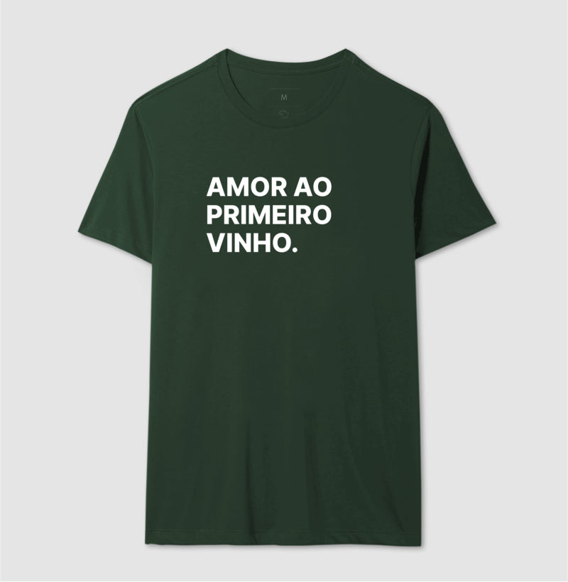 Camiseta Amor ao Primeiro Vinho