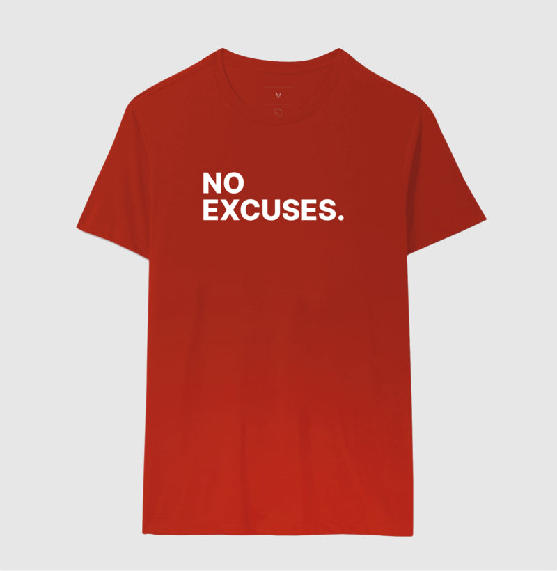 Camiseta No Excuses