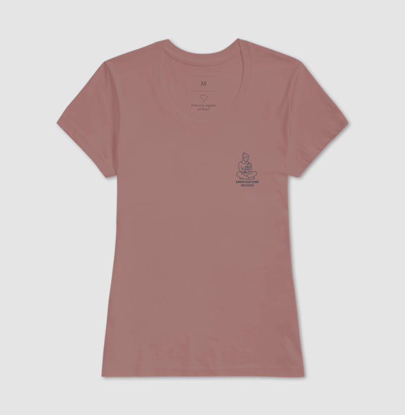 CAMISETA AMOR QUE CABE NO COLO