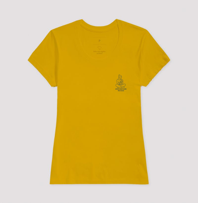 CAMISETA AMOR QUE CABE NO COLO