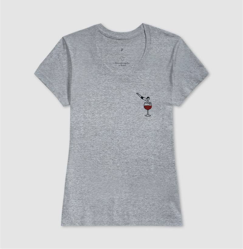 CAMISETA MERGULHO NO VINHO