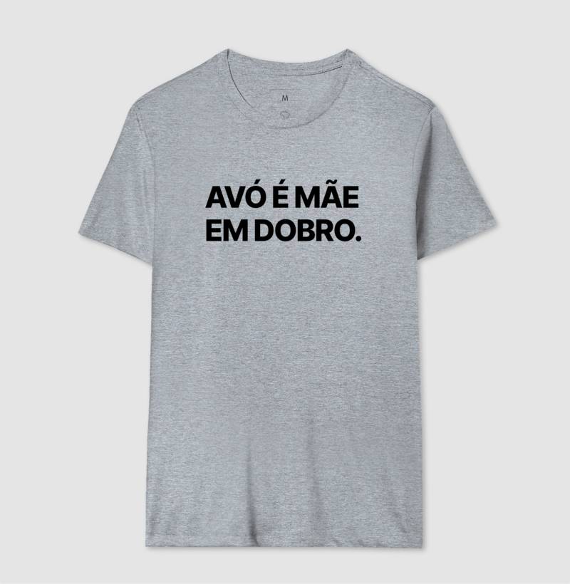 Camiseta Avó é Mãe em dobro