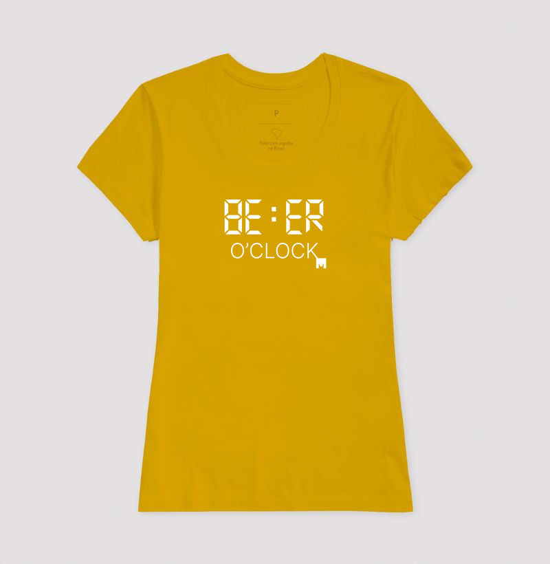 Camiseta Beer O'Clock