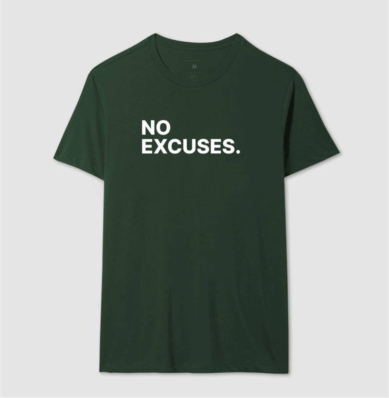 Camiseta No Excuses
