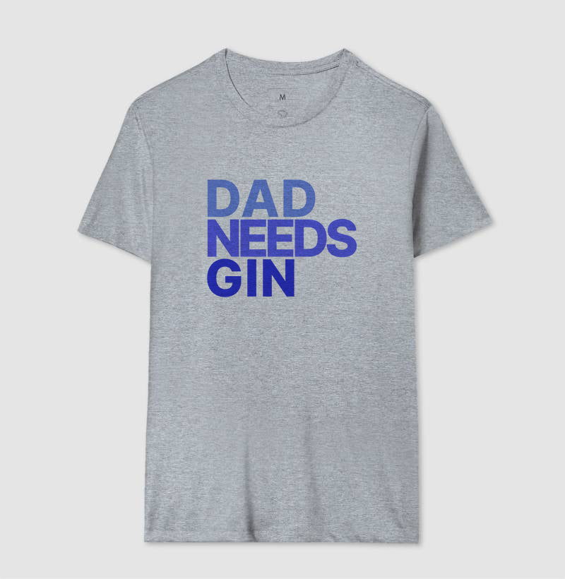Camiseta Dad Needs Gin