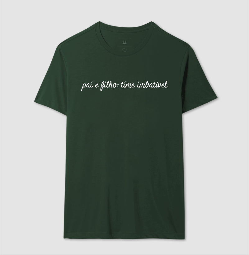 Camiseta Pai e Filho: time imbativel