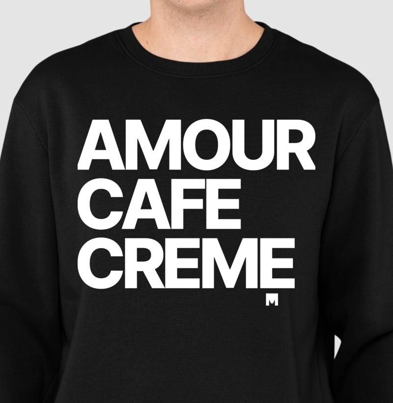 Moletom Amour Café Creme
