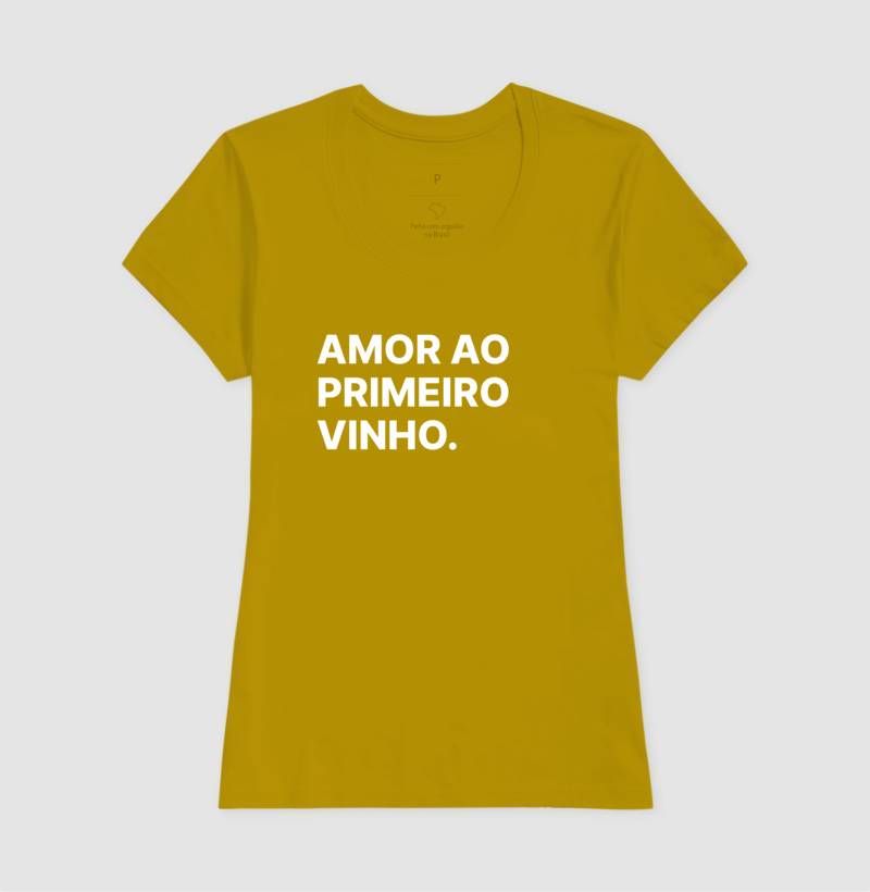 Camiseta Amor ao Primeiro Vinho