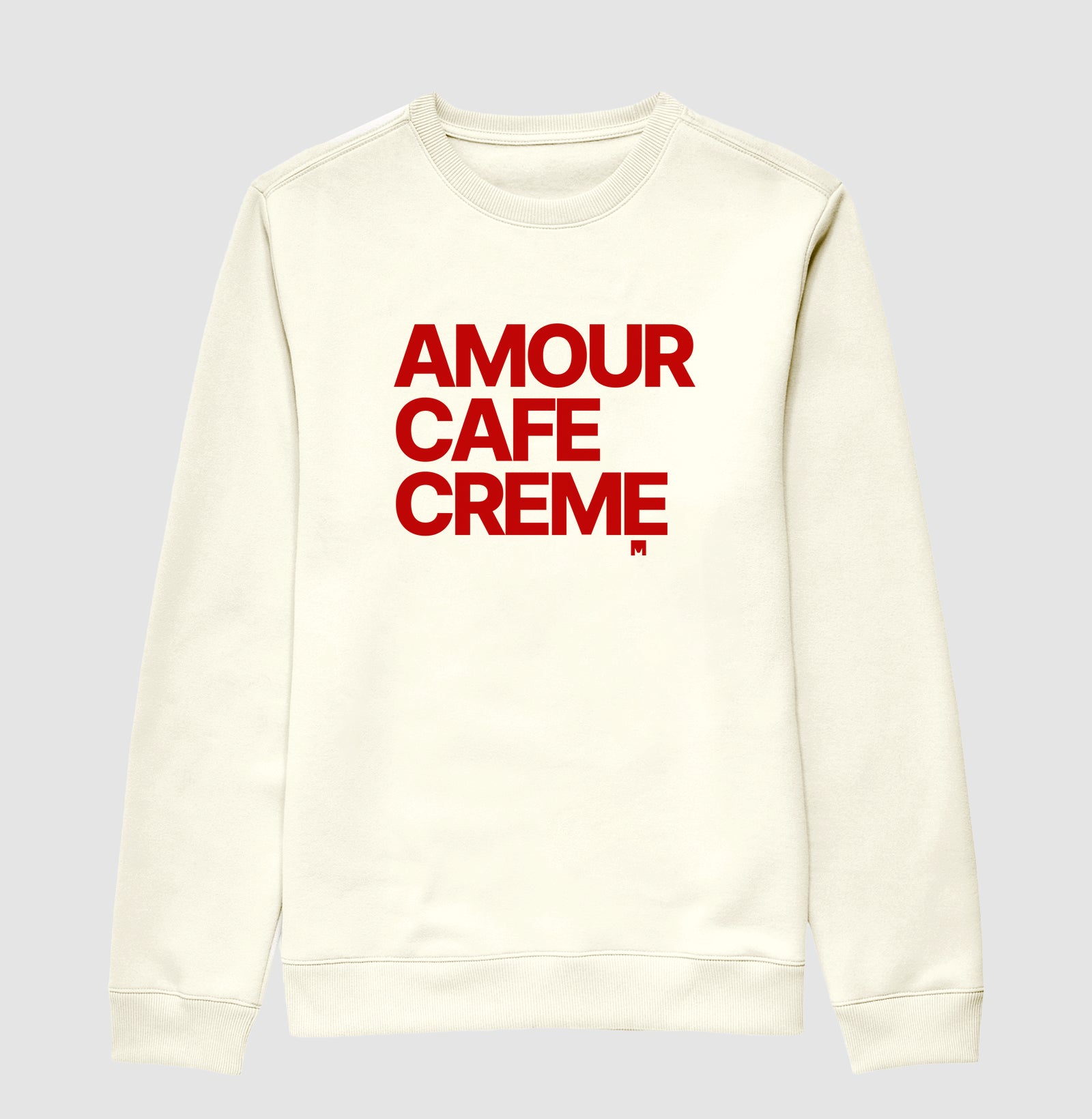 Moletom Amour Café Creme