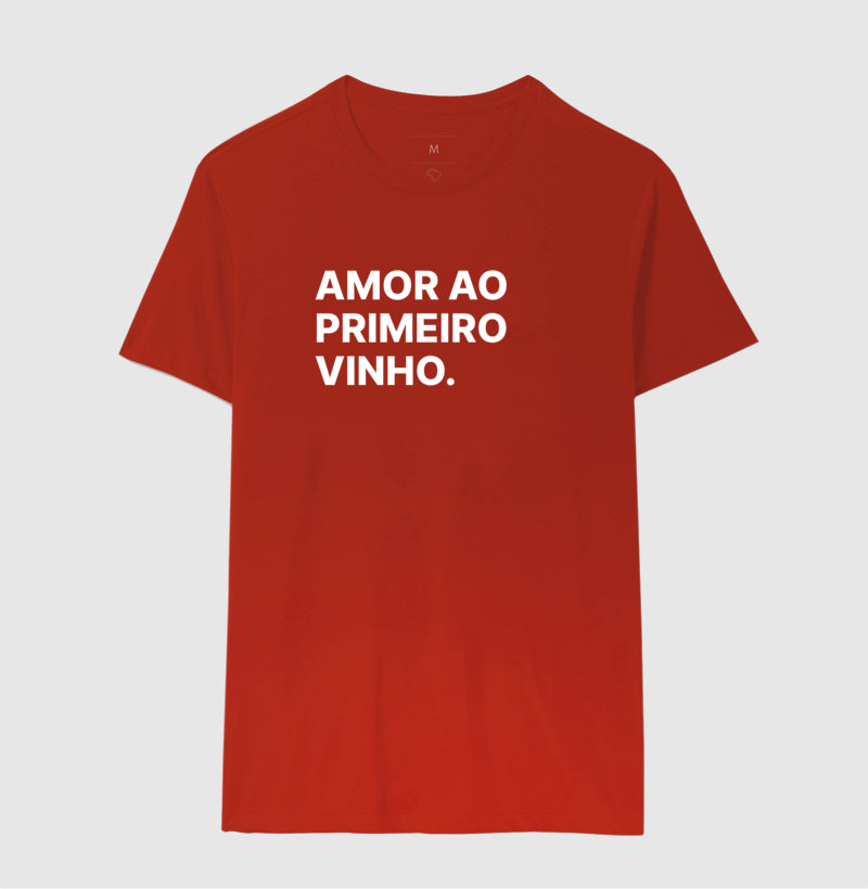 Camiseta Amor ao Primeiro Vinho