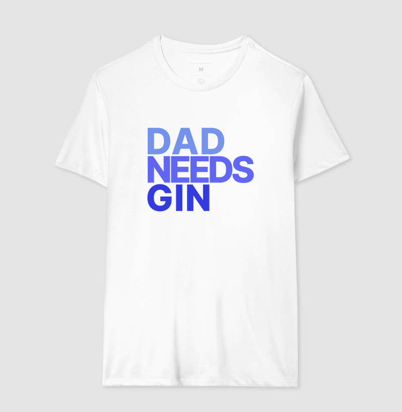 Camiseta Dad Needs Gin