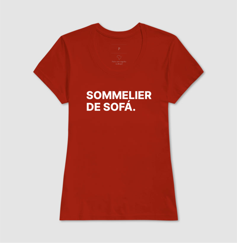 Camiseta Sommelier de Sofá