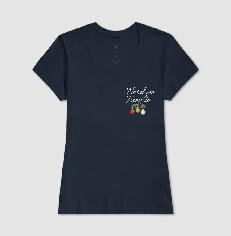 Camiseta Natal em Família