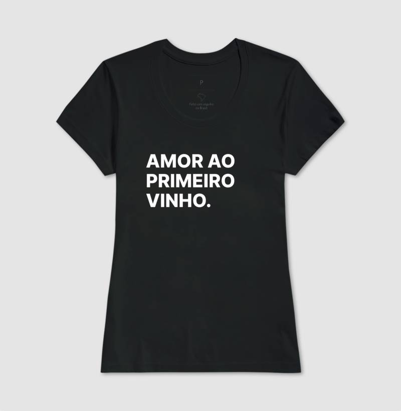 Camiseta Amor ao Primeiro Vinho