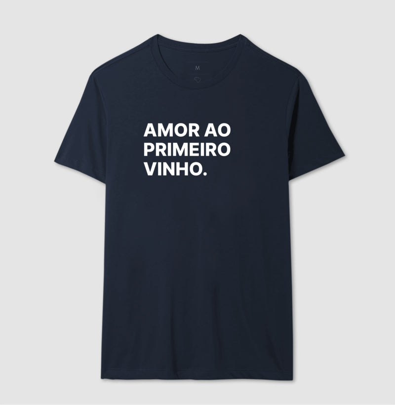 Camiseta Amor ao Primeiro Vinho