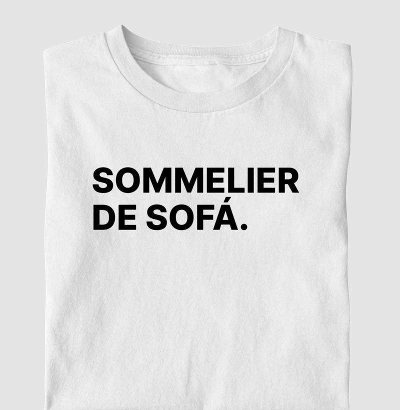 Camiseta Sommelier de Sofá