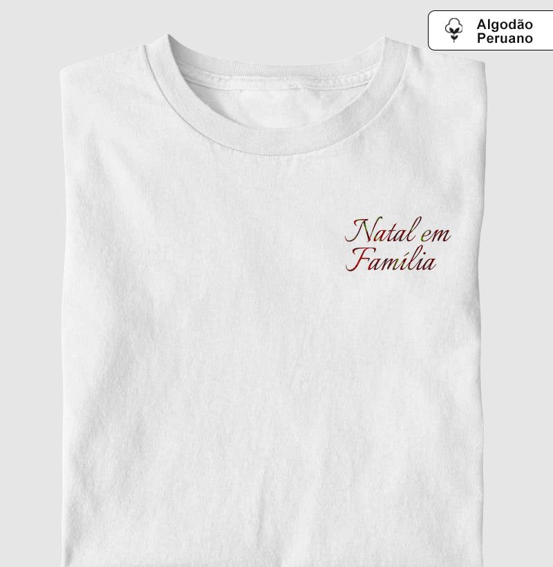 Camiseta Natal em Família