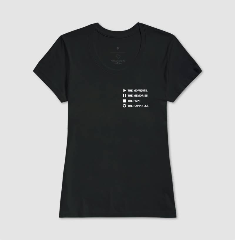 Camiseta Play the Moments
