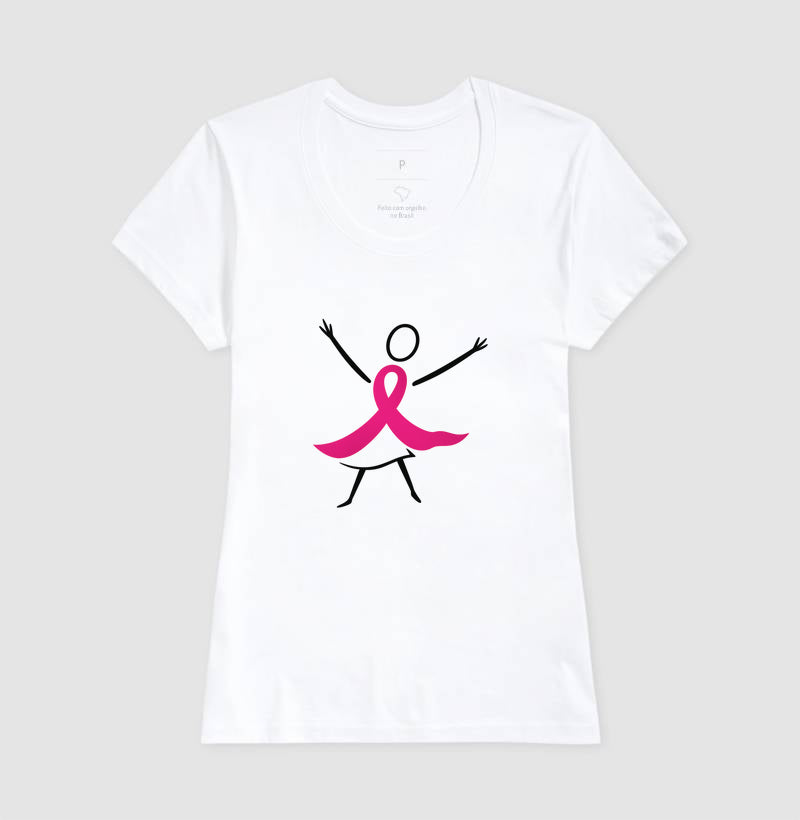 Camiseta Outubro Rosa