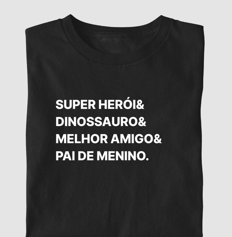 Camiseta Pai de Menino