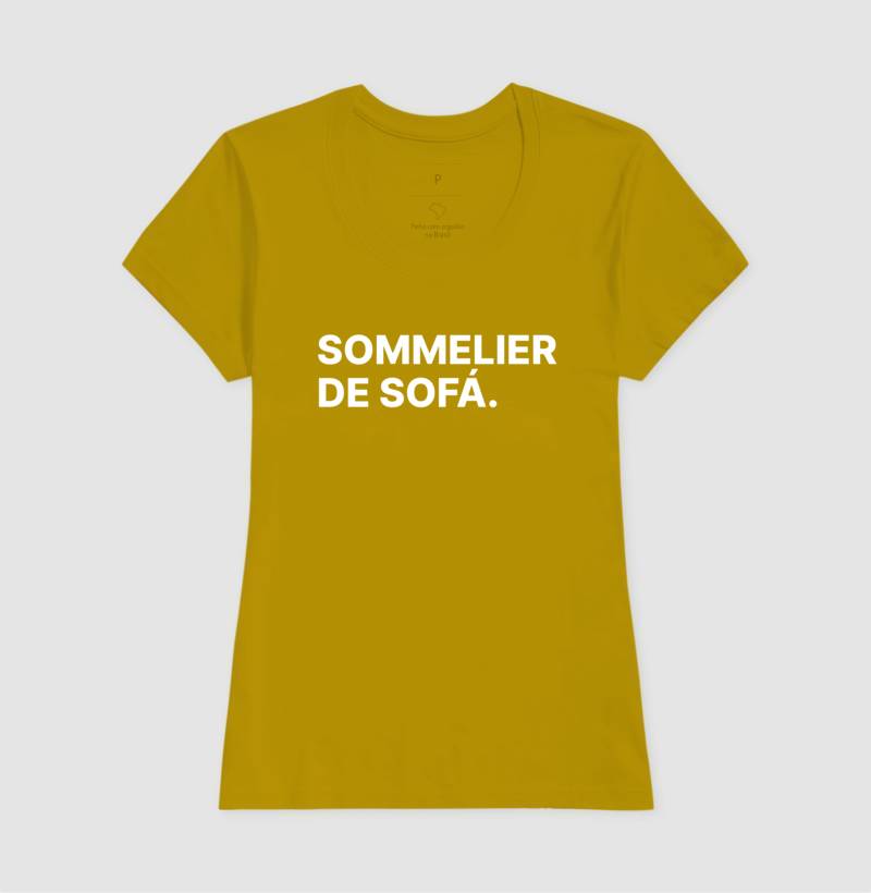 Camiseta Sommelier de Sofá