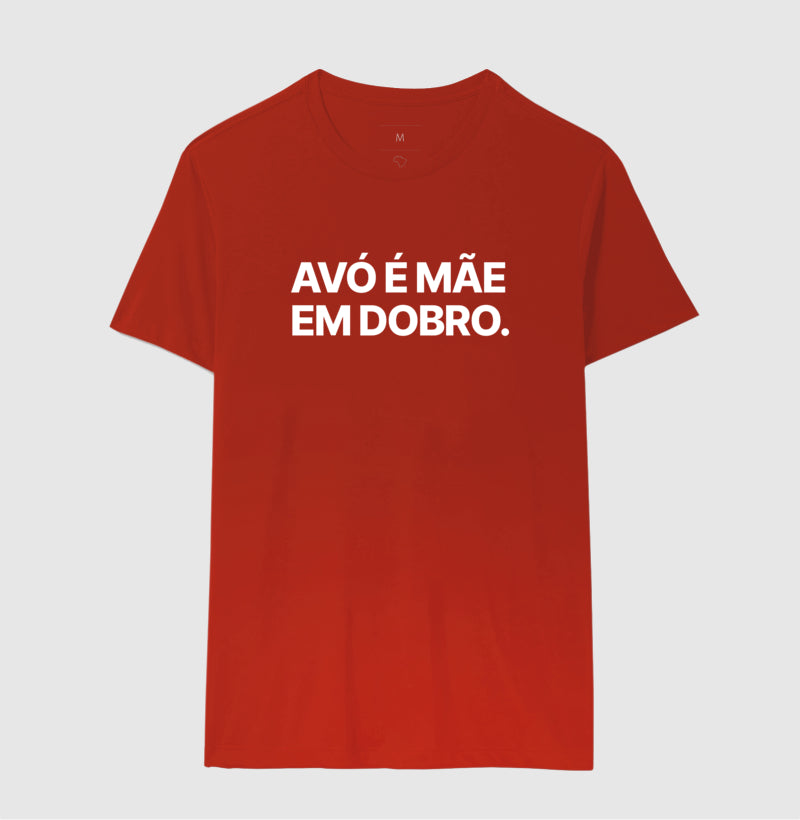 Camiseta Avó é Mãe em dobro