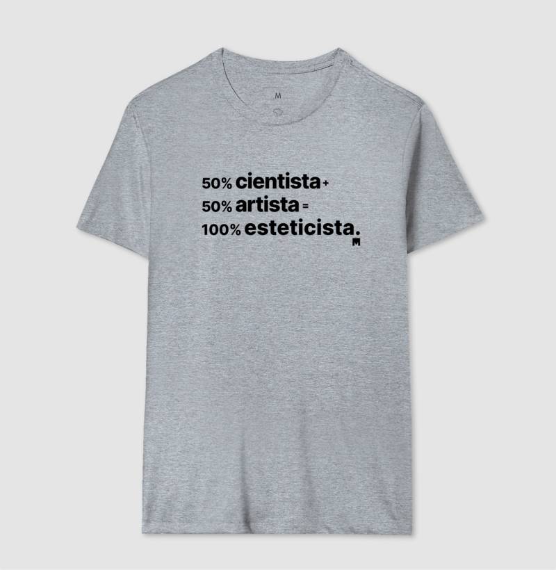 Camiseta Porcentagem Esteticista